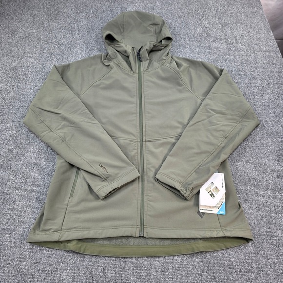 Black Diamond Element Hoody Jacket Women's XL Olive Green Water Protection - Picture 1 of 13